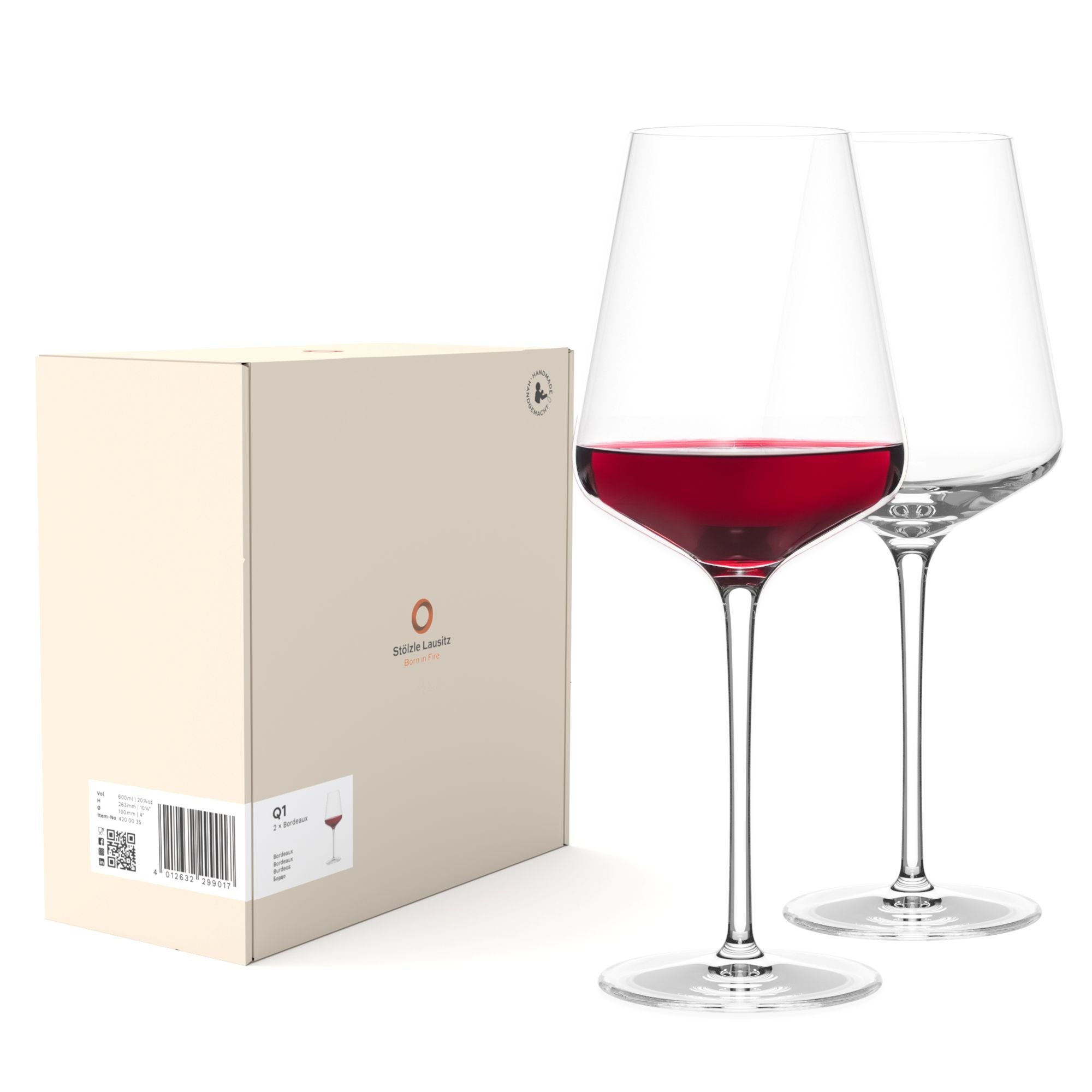 Q1 Handmade Bordeaux Wine Glass 20 ¼ oz