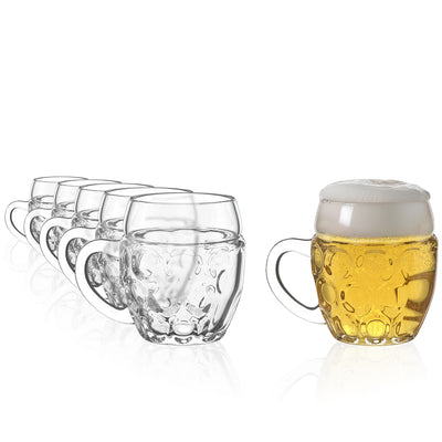 Oberglas Tubinger Beer Mug 17 oz - Set of 6
