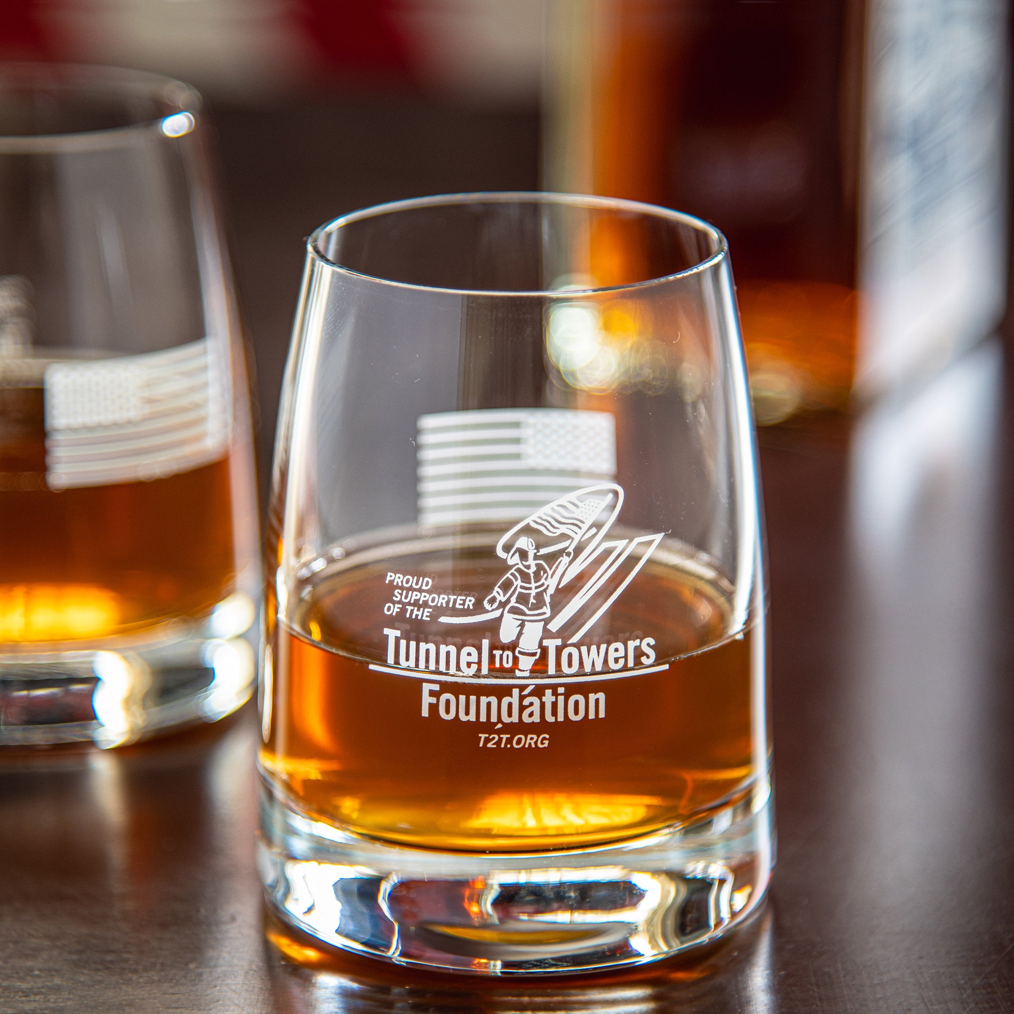 Tunnel to Towers Experience Double Old-Fashioned Glass 11 oz