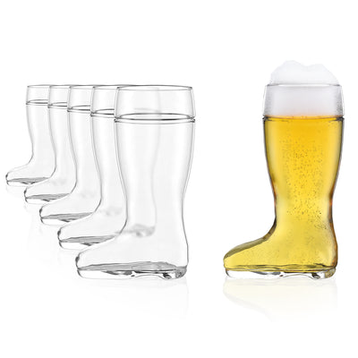 Oberglas Beer Boot 17 oz - Set of 6