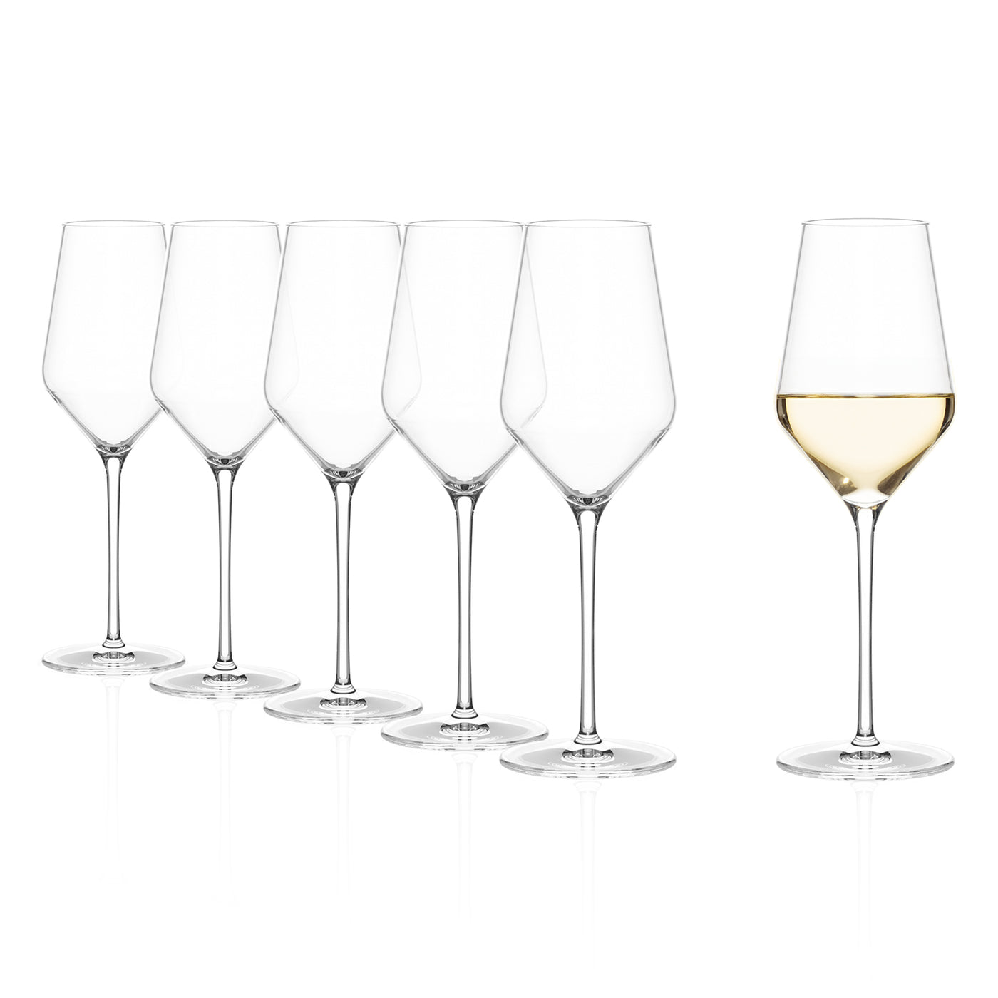 Q1 Handmade White Wine 11 ¾ oz - Set of 2