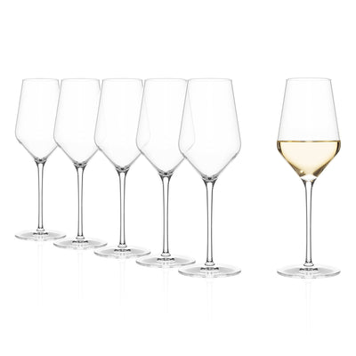 Q1 Handmade White Wine 11 ¾ oz - Set of 2