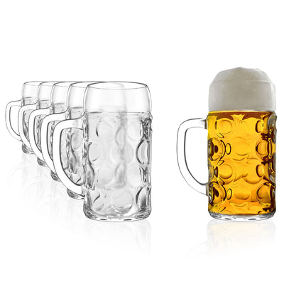 Oberglas Isar Beer Glass 33 ¾ oz - Set of 6