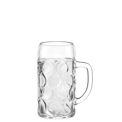 Oberglas Isar Beer Mug 17 oz - Set of 6