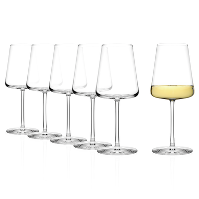 Power White Wine Glass 13 1/2 oz - Set of 6