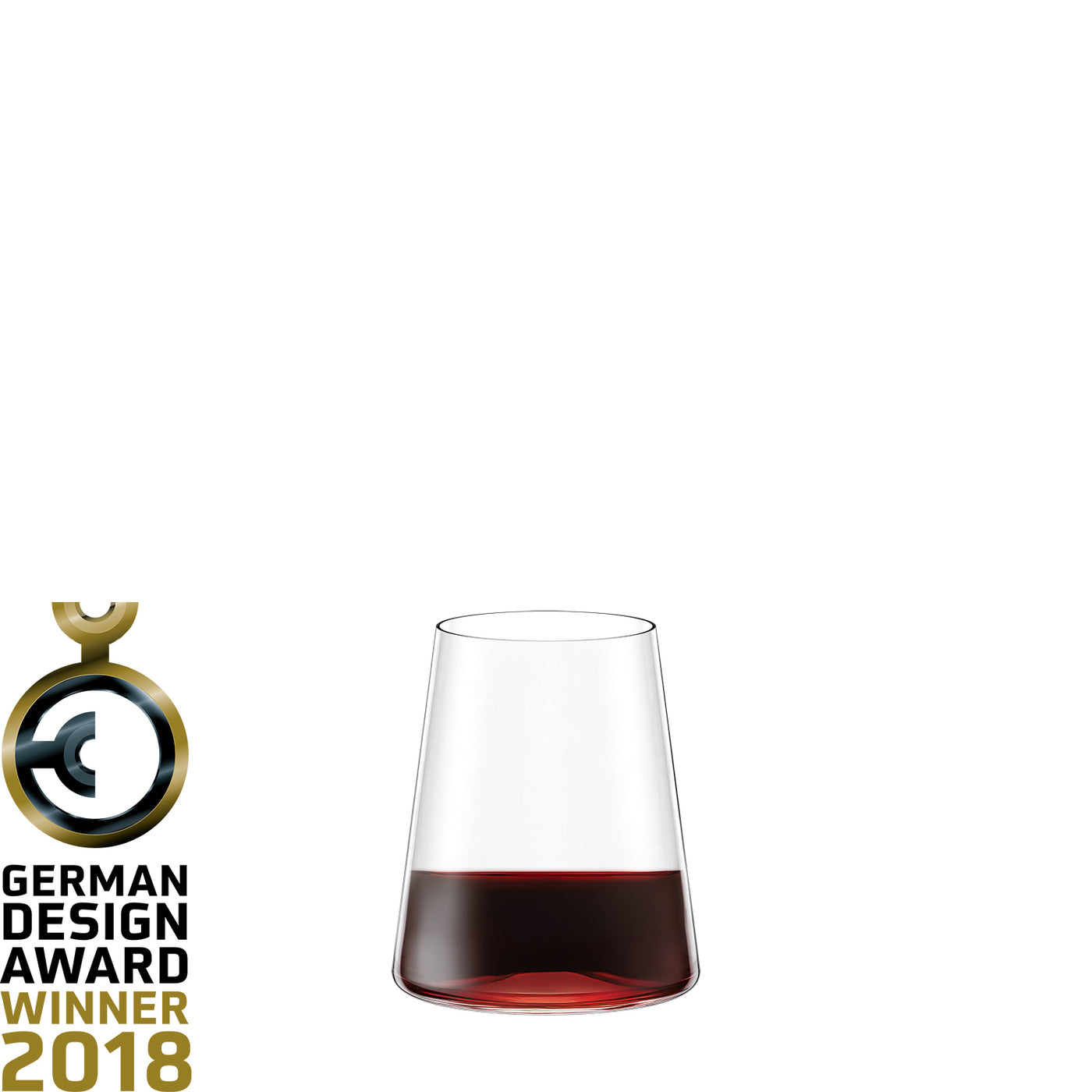 Power Red Wine Tumbler 17 oz - Set of 4
