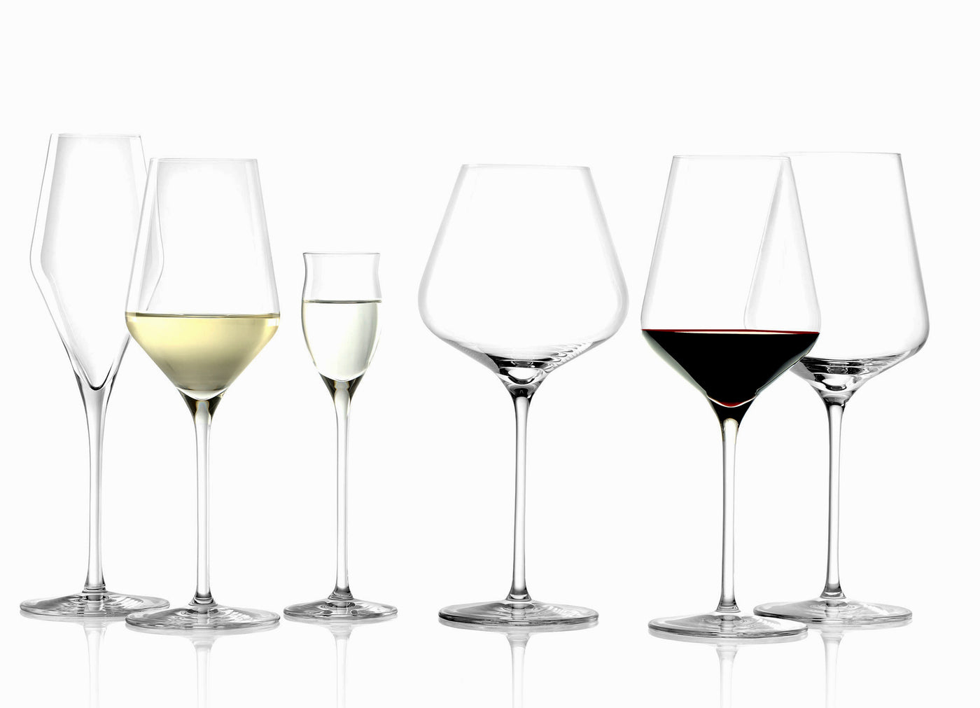 Quatrophil Burgundy Glass 24 oz - Set of 4