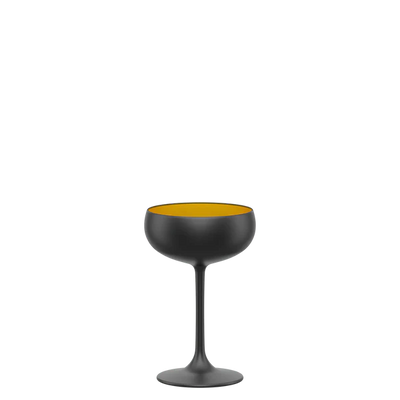 Elements Black & Gold Coupe 7¾ oz
