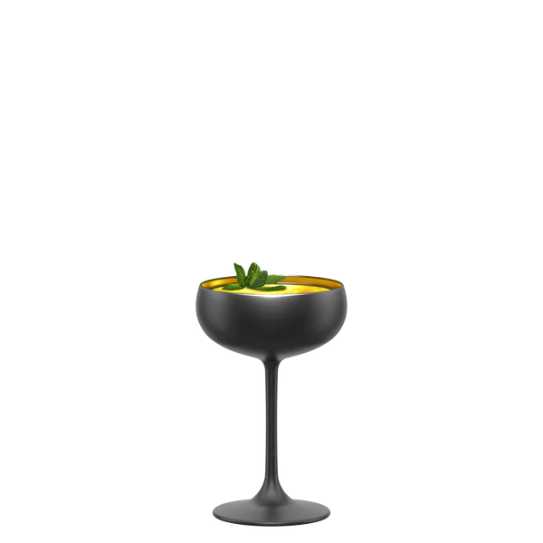 Elements Black & Gold Coupe 7¾ oz