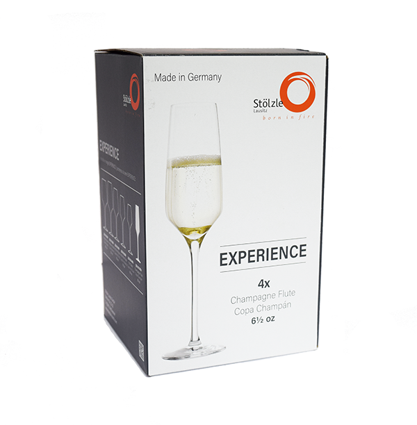 Experience Champagne Flute 6 1⁄4 oz - Set of four