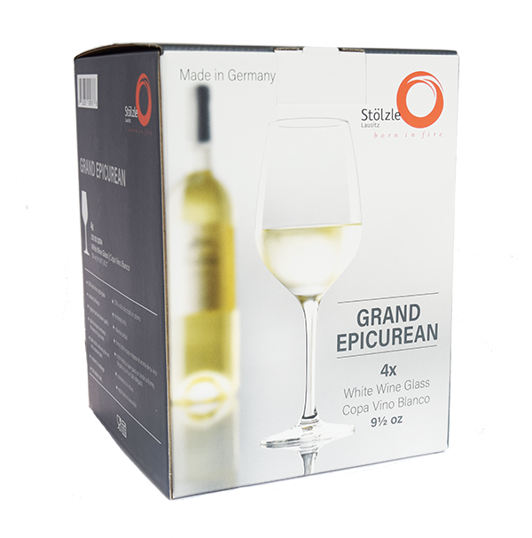 Grand Epicurean White Wine Glass 9 1⁄2 oz - Set of four.